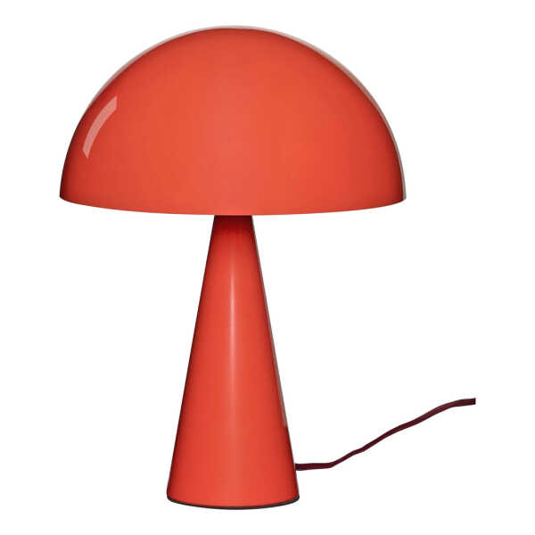 Mush Tischlampe Mini Leuchtend Rot