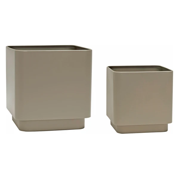 Cube Töpfe Braun (2er Set)