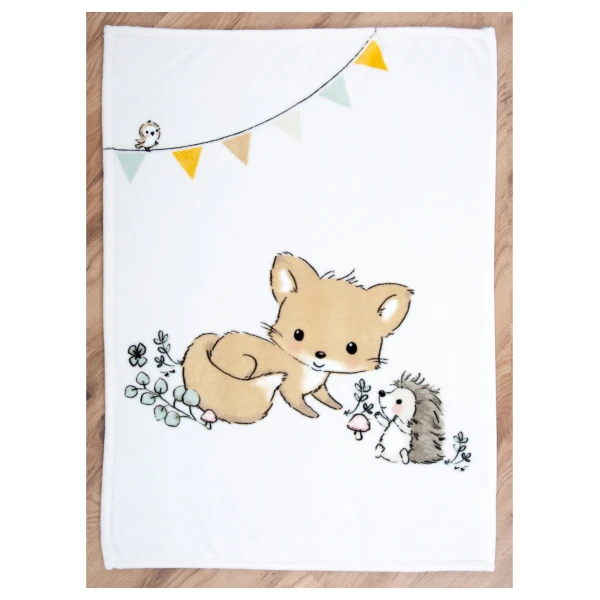 Baby Best Babydecke Waldfreunde 75x100 cm