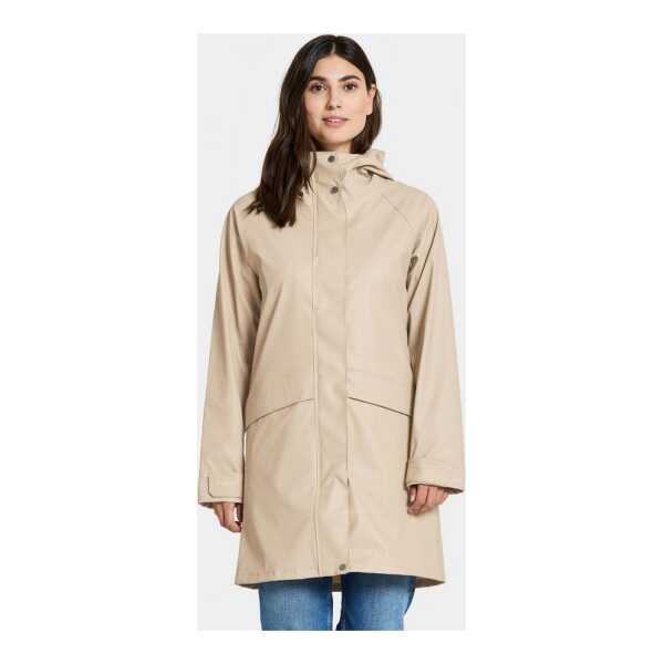 Didriksons Regenmantel Regenmantel Wasserdicht Didriksons Damen Regenjacke ELLY mit Kapuze mit Taschen
