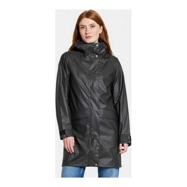 Didriksons Regenmantel Regenmantel Wasserdicht Didriksons Damen Regenjacke ELLY mit Kapuze mit Taschen