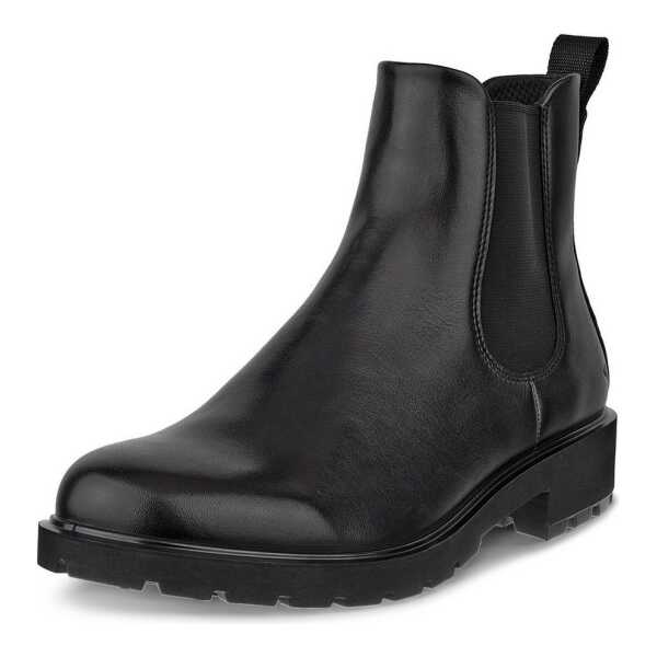 Ecco Metropole Vienna Chelseaboots Stiefelette, Schlupfboots, Casual-Boots mit Stretcheinsätze