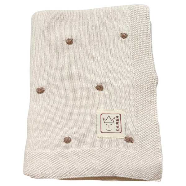 Kaiser Babydecke Knots 80x100 cm Organic Cotton