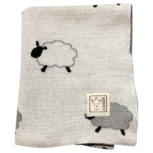Kaiser Babydecke Strick 80x100 cm Organic Cotton