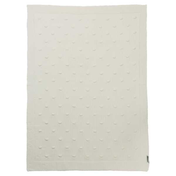 Meyco Baby Babydecke Knots gestrickt 75x100 cm 1.0 TOG