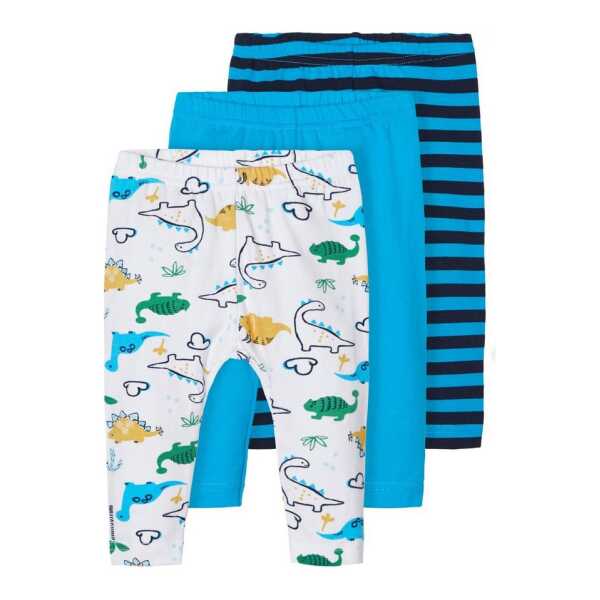 Name It Leggings Name It Baby Leggings aus Bio-Baumwolle 3er - Pack (1-tlg)