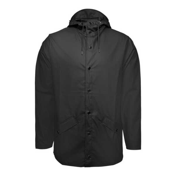 Rains Regenjacke Jacket W3 Unisex Erwachsene Regenmantel, Kapuze, Jacket, Anorak, Regenbekleidung