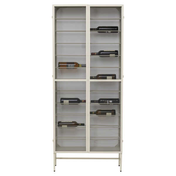 Weinregal Porto Greige 75x180cm
