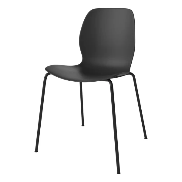 Bolia - Seed Outdoor Stuhl, schwarz / schwarz