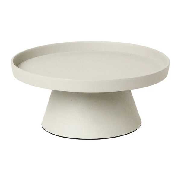 Broste Copenhagen - Holger Kerzentablett, Ø 24 cm, sand