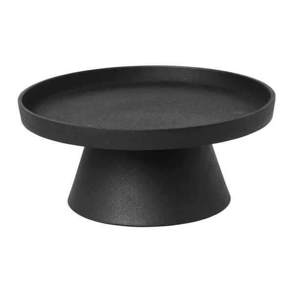 Broste Copenhagen - Holger Kerzentablett, Ø 24 cm, schwarz