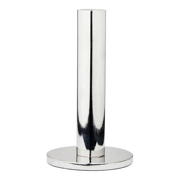 Broste Copenhagen Maro Kerzenhalter Silver Finish, 14 cm
