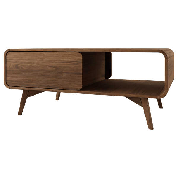 MIRJAN24 COUCHTISCH Nussbaum