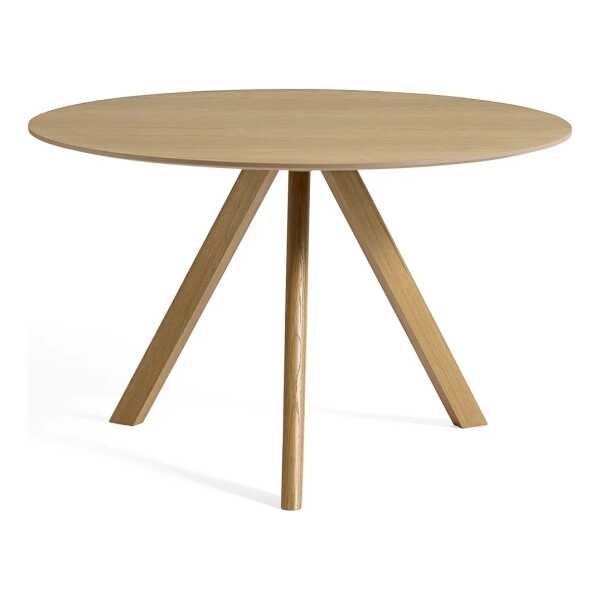 HAY - Copenhague CPH20 2.0 Tisch Ø 120 cm, Eiche lackiert