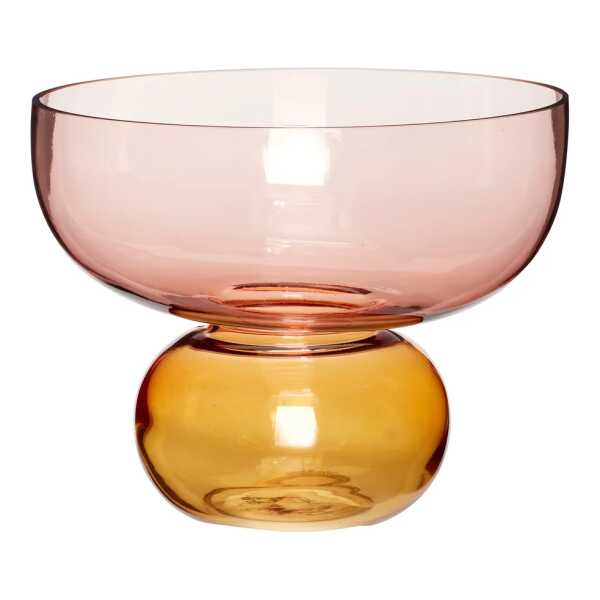 Hübsch Vase Ø25 cm Rosa-bernstein