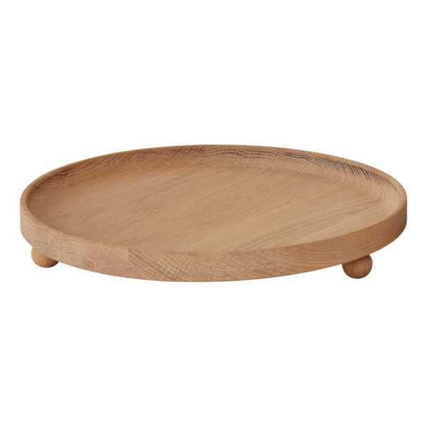 OYOY Inka Holztablett rund Ø30cm Nature