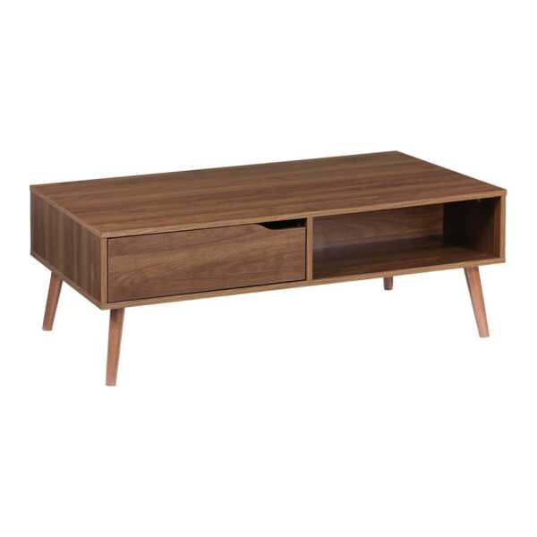 Vintage Couchtisch Nussbaumdekor