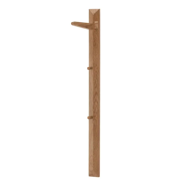 Garderobenpaneel - 27 cm 27 x 120 x 20cm Braun/Eiche