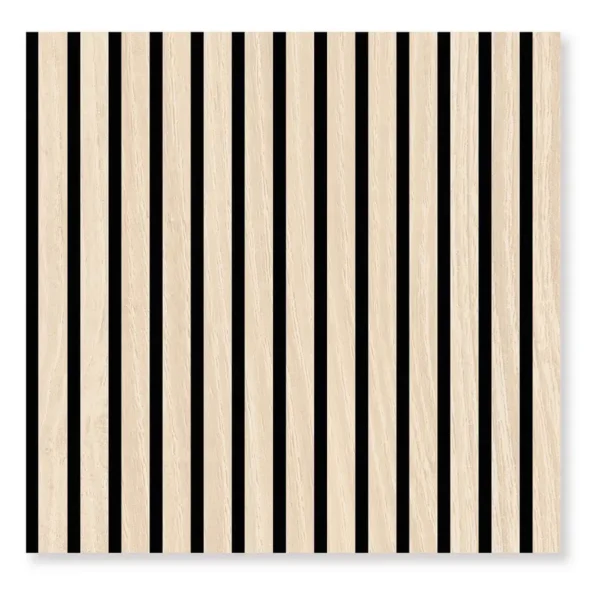 Furniertes Akustikpaneel Noio Typ A 52 x 52cm 52 x 52 cm Eiche Hell