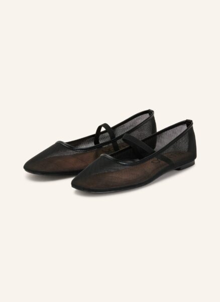 Bianco Mary-Jane-Ballerinas Bialilja schwarz