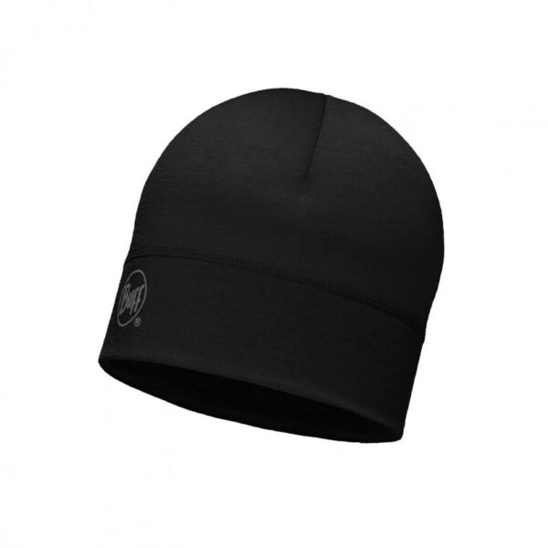 Buff Merino Hat Black mütze