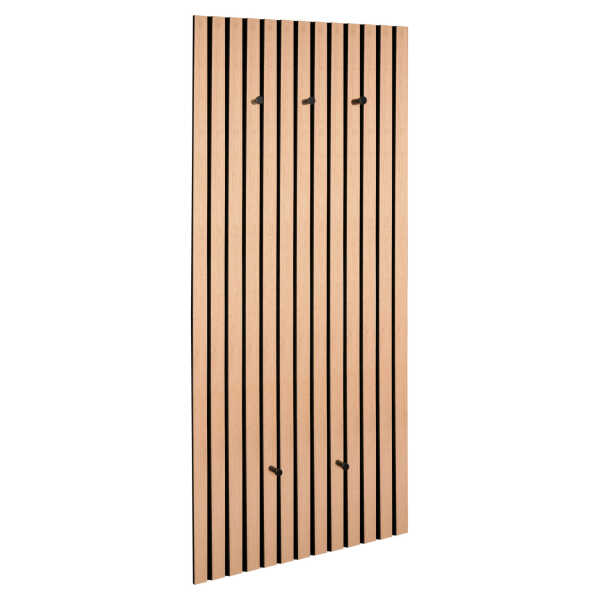 Xora GARDEROBENPANEEL Schwarz, Eiche Artisan xxxlutz.de
