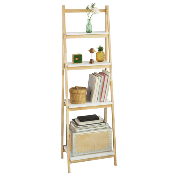 SoBuy LEITERREGAL Natur