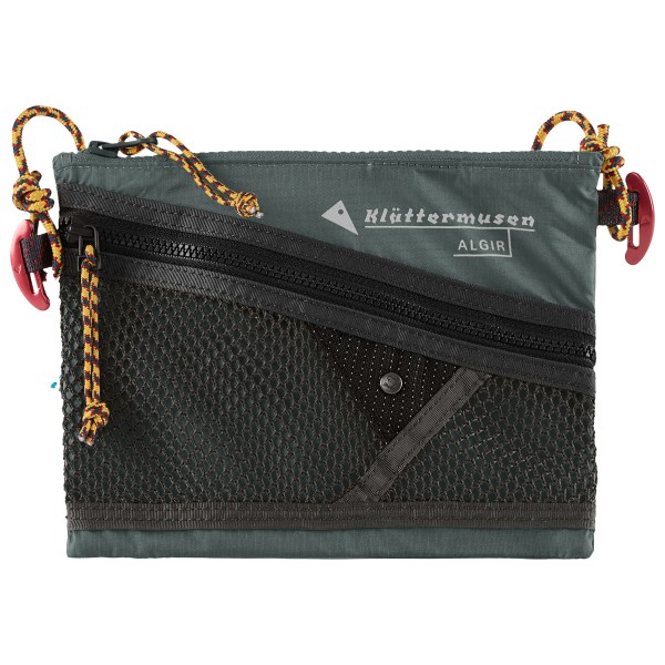 Klättermusen - Algir Accessory Bag - Umhängetasche schwarz/grau