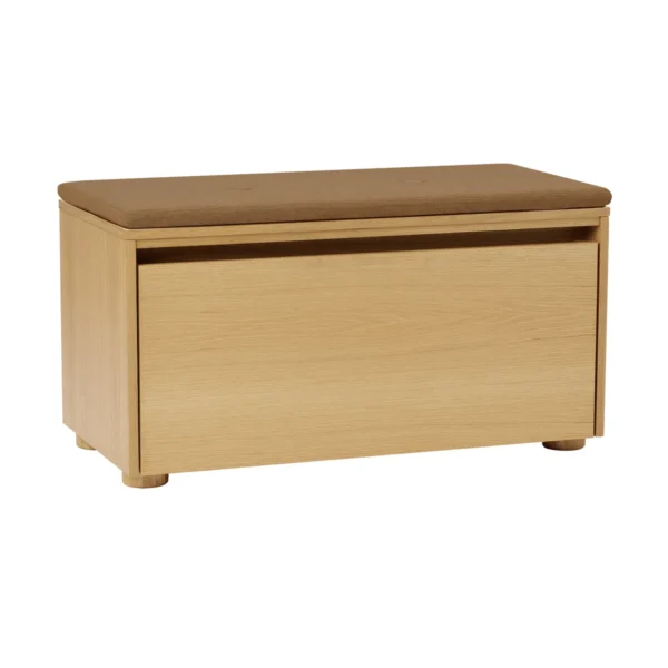 UMAGE - Hideaway Aufbewahrungsbank, Eiche furniert / sugar brown