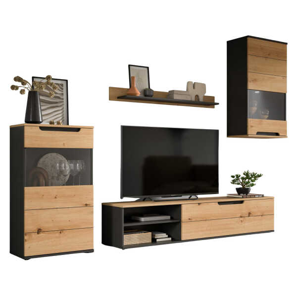 Inn.Furn WOHNWAND Eiche Artisan