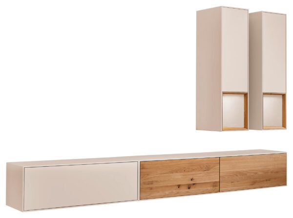Dieter Knoll WOHNWAND Sand, Wildeiche