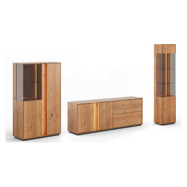 Feldmann-Wohnen WOHNZIMMER-SET Eiche