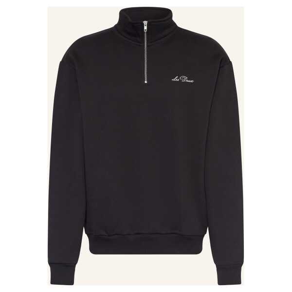 Les Deux Sweat-Troyer Crew schwarz