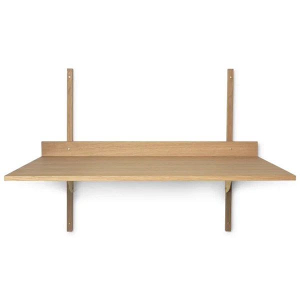 Ferm Living Sector Schreibtisch Oak-brass