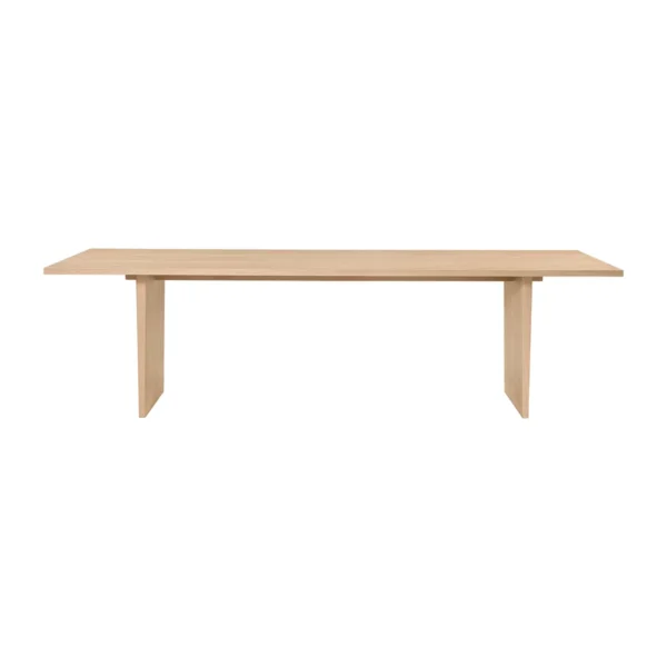 GUBI Private Esstisch 100 x 260 cm Eiche hell gebeizt