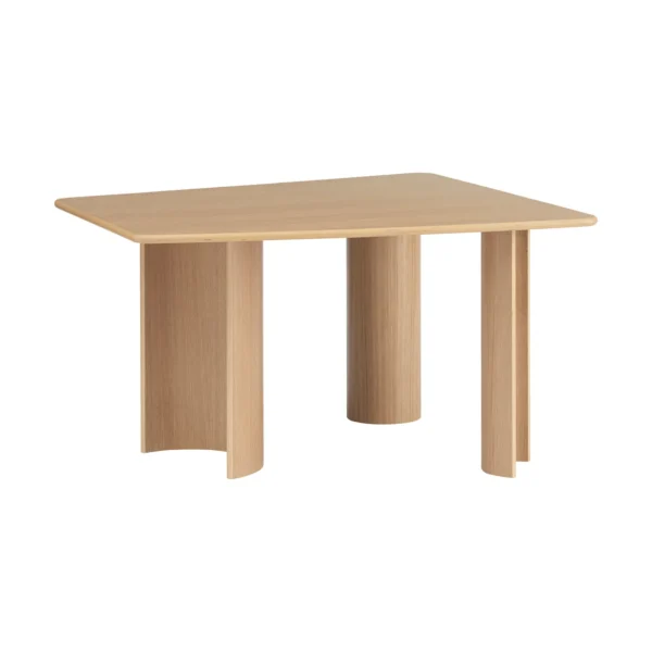 Muuto Re-norm Esstisch Lackiertes Eichenfurnier, 130x120 cm