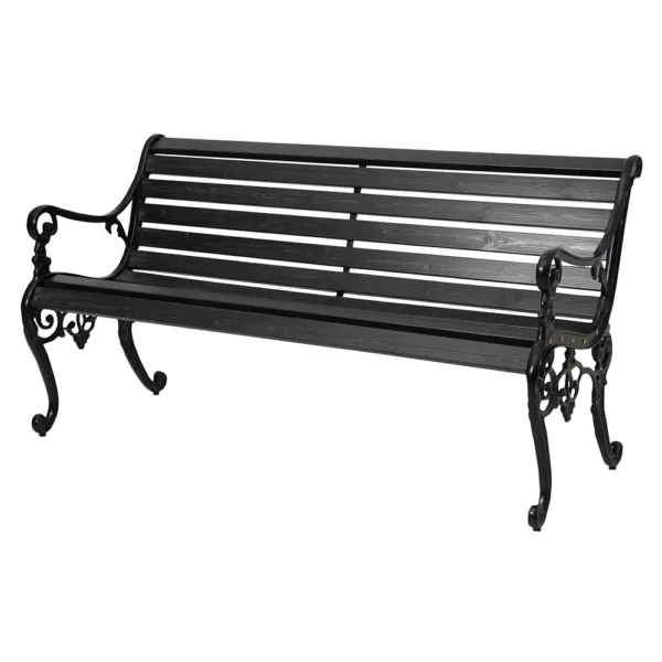 Brafab, Sandvik Gartensofa Schwarz/schwarze Kiefer