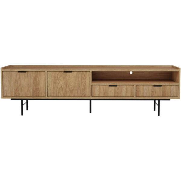 Beautysofa LOWBOARD Eiche Beauty Sofa