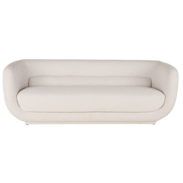 3/4-Sitzer-Sofa mit Bezug, beige