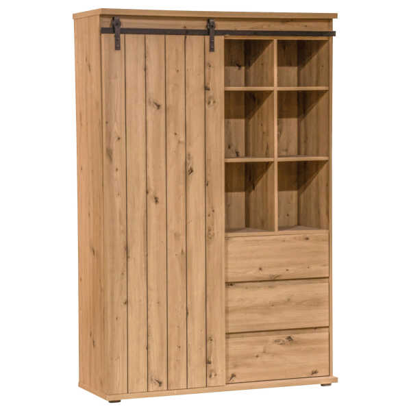 Landscape HIGHBOARD Schwarz, Eiche