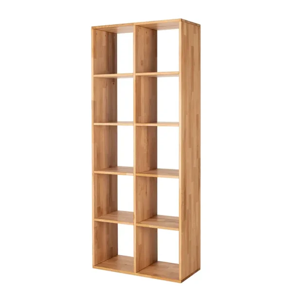 Regal GrapWOOD Massivholz Kernbuche, geölt Braun/Kernbuche 76 x 186cm Kernbuche