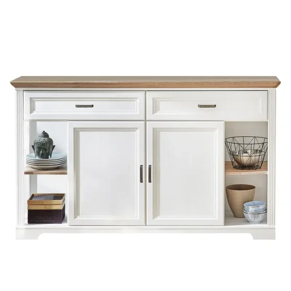 Sideboard II 171 x 102 x 48cm Weiß/Weiß