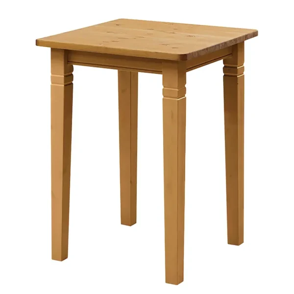 Bartisch 78cm Braun/Kiefer Laugenfarbig