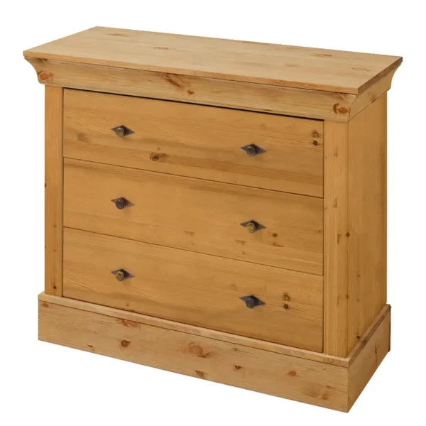 Kommode IV 108 x 90 x 45cm Braun/Laugenfarbig