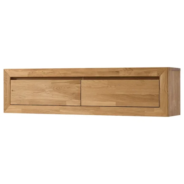Hängekommode RiaWOOD 120 x 30 x 25cm Braun/Eiche