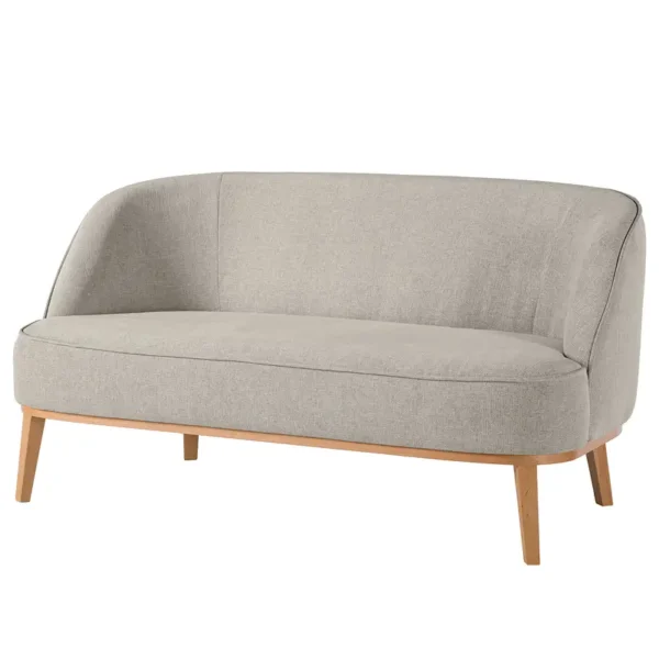 2,5-Sitzer Sofa Grau Webstoff Nere 150 x 76 x 70cm