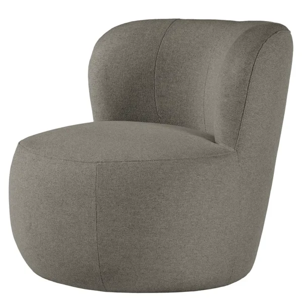 Sessel LOVELOCK Grau Webstoff Voer 78 x 75 x 84cm