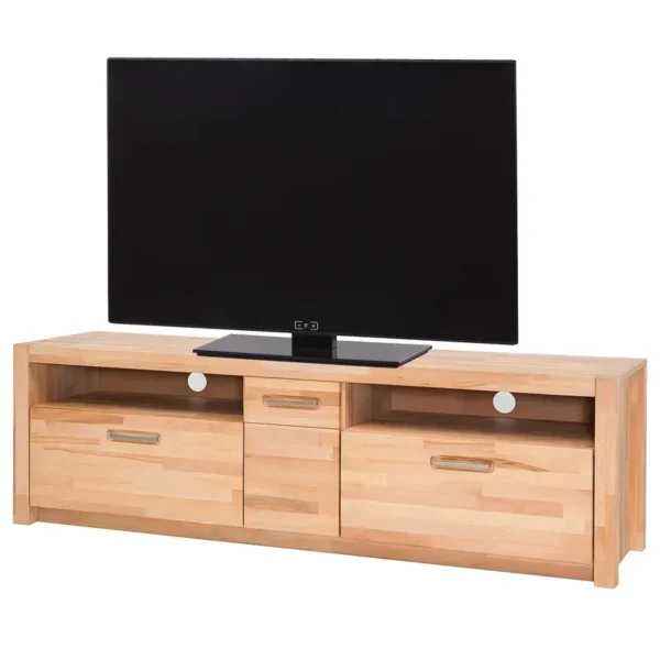 TV-Lowboard II Massivholz Kernbuche, geölt Braun/Kernbuche 185 x 58 x 50cm