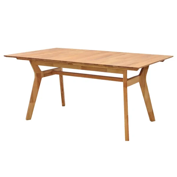 Esstisch ParliWOOD 160 x 75 x 90cm Beige/Buche Buche