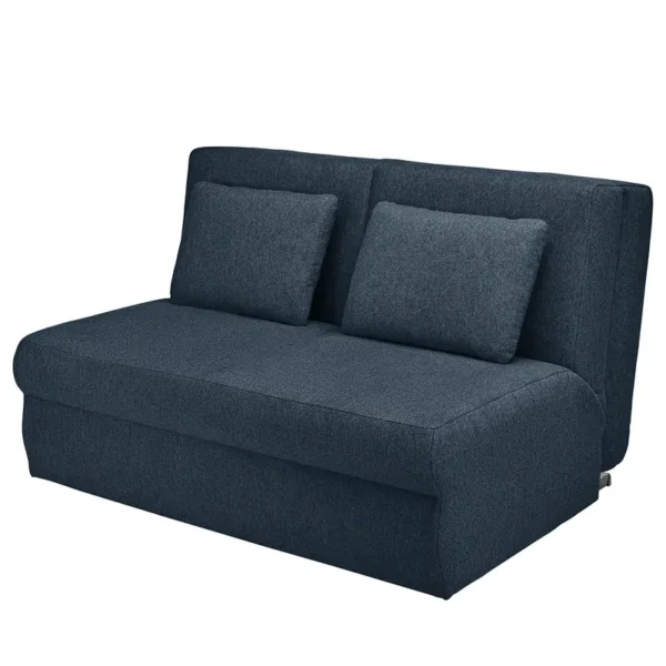 Schlafsofa Orna II Blau Flachgewebe Alma Modern